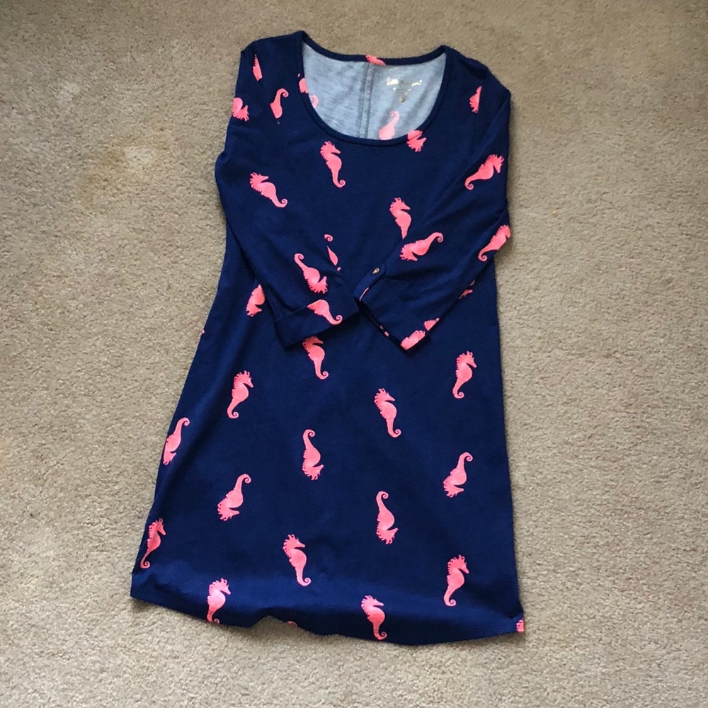 NWOT Lilly Pulitzer Seahorse Print Dress